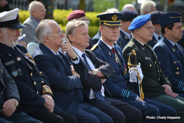 Mémorial de Rebecq - Hommage solennel  de la RAF